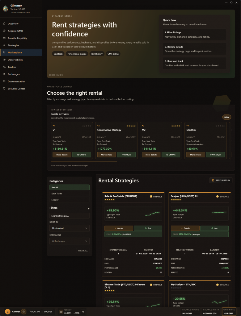 Publish, Preview, Rent: How Gimmer’s Marketplace Workflow Works Today