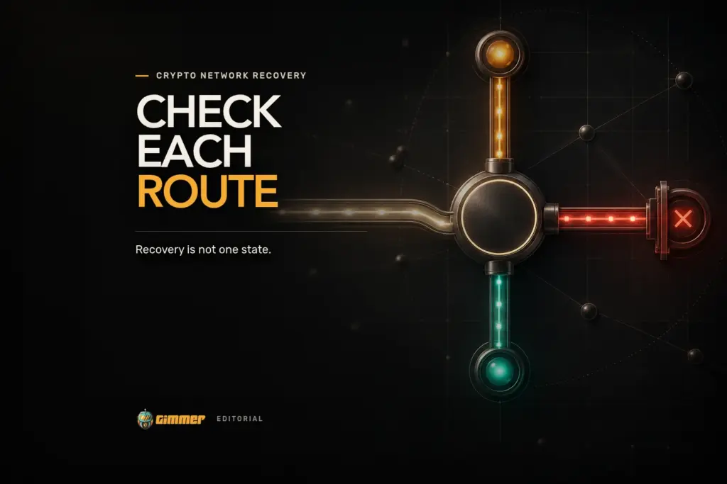 Crypto Network Recovery: Why “Back Online” Is Not One State