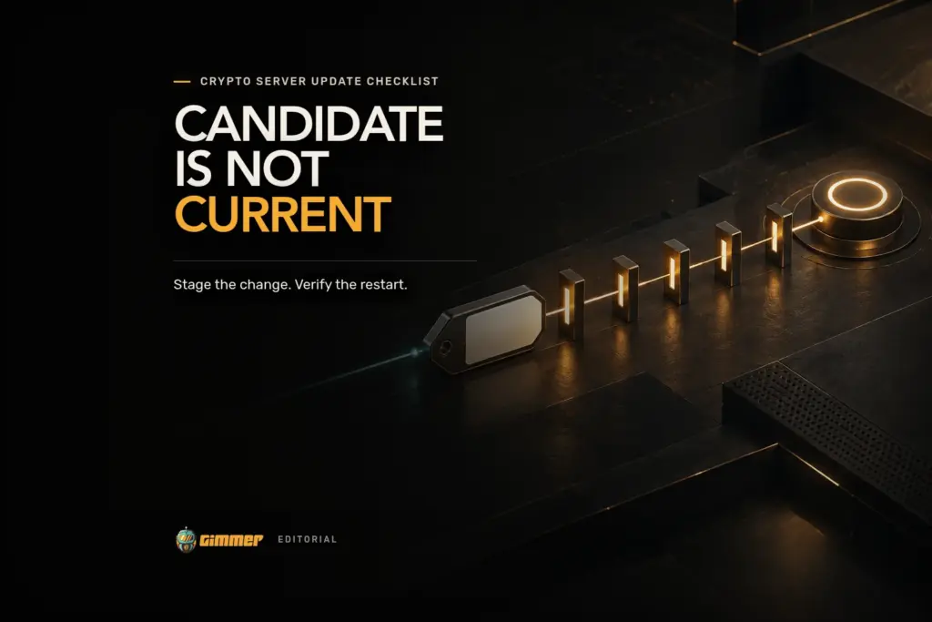 Crypto Server Update Checklist: What Bitcoin Core 32.0rc1 Teaches Operators